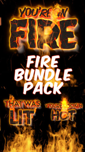 BUNDLE: 3x Fire Complement Animations